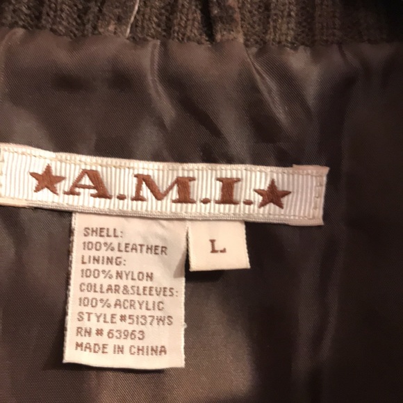 Suide and sweater jacket with sleeveless top - Picture 4 of 4